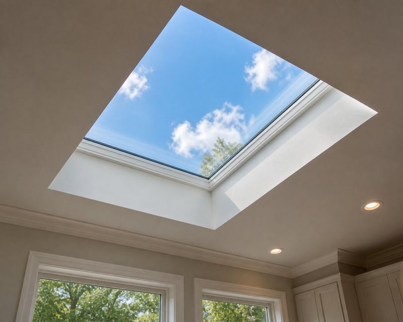 Dome Skylight Replacement in Gig Harbor, WA