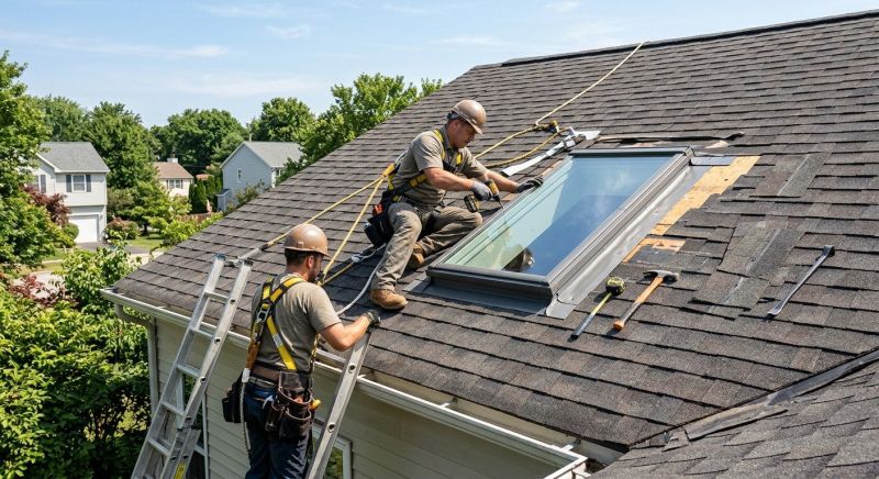 Roof Skylight Installation in Gig Harbor, WA